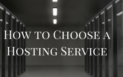 How to Choose a Hosting Service