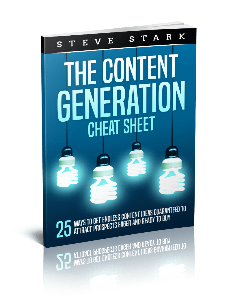 Content Generation Cheat Sheet Content Generation Cheat Sheet